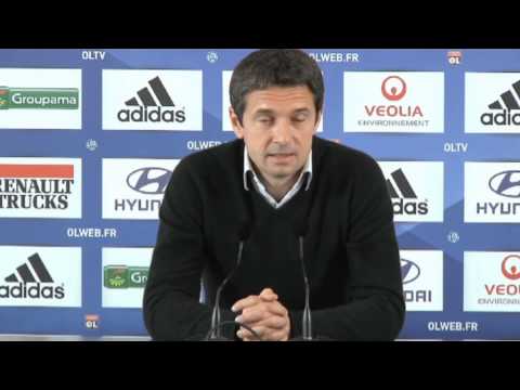 Nancy vs Lyon - Garde press conference
