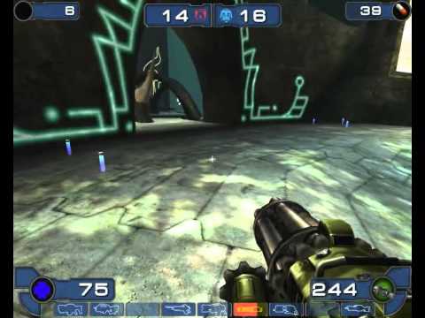 Unreal Tournament 2003 Gameplay Team Deathmatch Tokara Forest