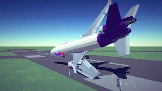 Besiege: Real Air Crashes 1: FedEx Express Flight FDX80 Recreation in besiege| Besiege