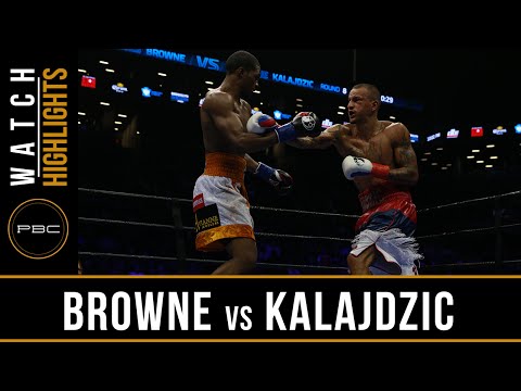 Browne vs Kalajdzic - HIGHLIGHTS - April 16, 2016 - PBC on NBC