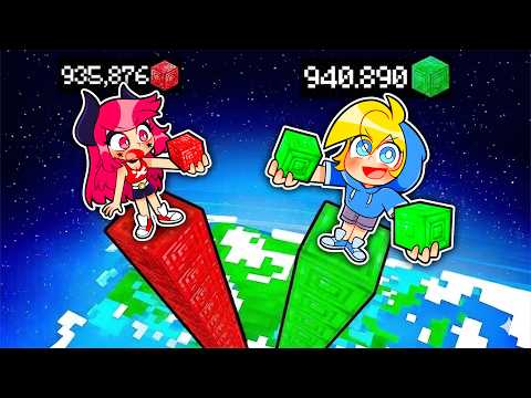 TORRE di RUBINO CONTRO TORRE di SMERALDO Su Minecraft!