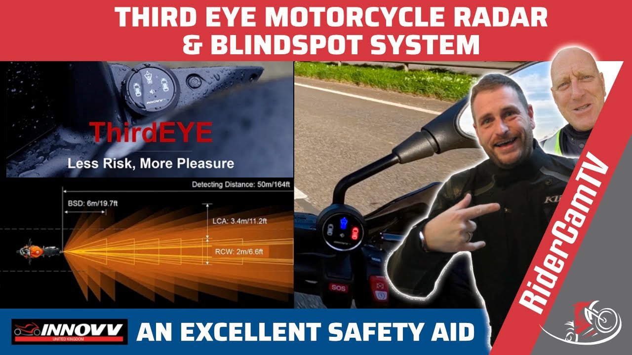Staying Safe While Riding | Motorcycle Radar System from Innovv