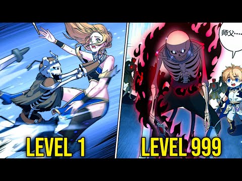 Boy Was Reborn As An SS-Rank Skeleton And Increases His level By Killing Heroes - Manhwa Recap