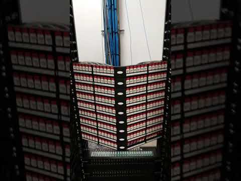 PowerCat 6 Angled Patch Panel