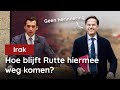 Kabinet liegt over burgerdoden Irak