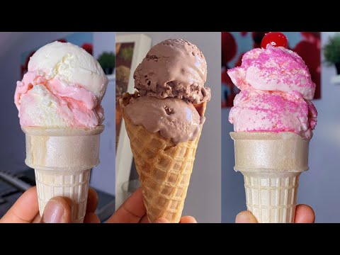 Let’s Make Ice Cream At Home With Only 3 Ingredients | 3 Flavors Using 2 Easy Methods