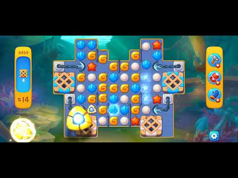 Fishdom Easy Level 9454 (with ingame lightning and bomb boosters) @choraelmin