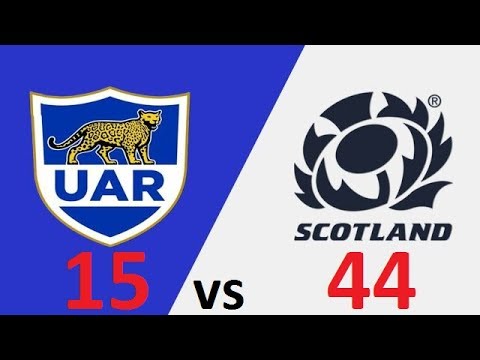 Argentina vs Escocia (15-44) - Test Match Internacional - Junio 2018