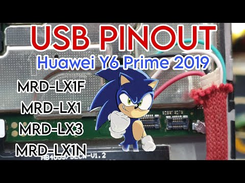 USB Pinout Huawei Y6 Prime MRD-LX1F, MRD-LX1, MRD-LX3, MRD-LX1N 100% Work Tested This Video