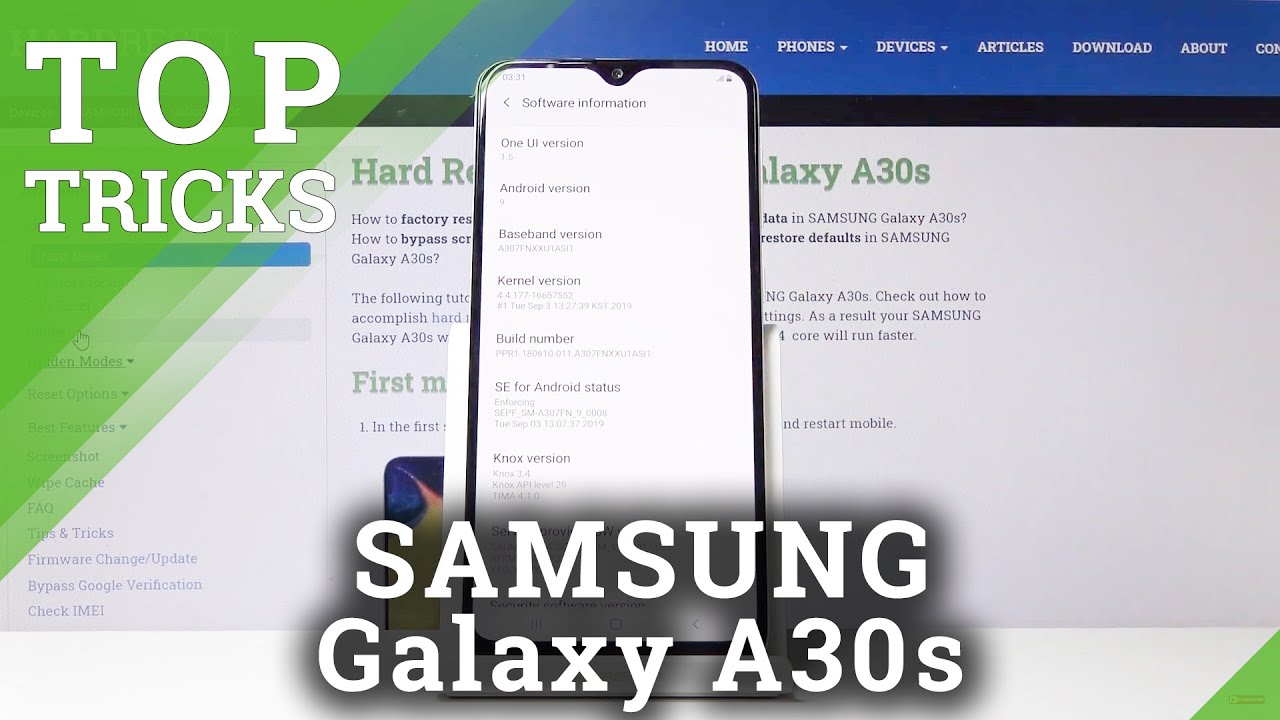 TOP TRICKS for SAMSUNG Galaxy A30s – Best Apps / Super Features