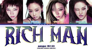Download lagu aespa (에스파) 'Rich Man' (Color Coded Lyrics) mp3