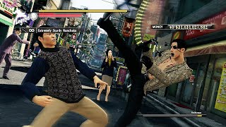 Yakuza 0 (PC) 4K Ultra HD - Goro Majima Combat Gameplay Showcase