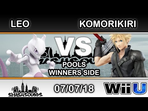 Smash Sounds - Freelancer | Leo (Mewtwo) Vs 2GG | komorikiri (Cloud) Pools Winners Side