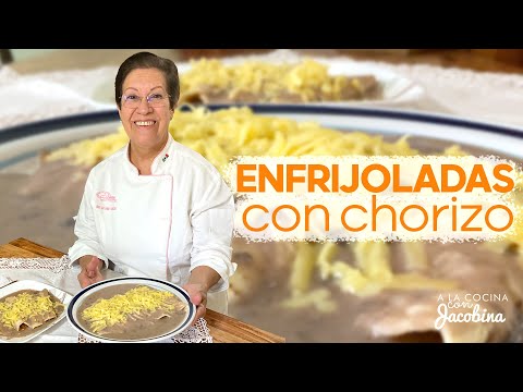 COMO HACER ENFRIJOLADAS | ENFRIJOLADAS CON CHORIZO | RECETA ESPECIAL