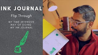 My Fountain Pen Ink Journal flip through and Ink Collection (including Reviews) - March 2023