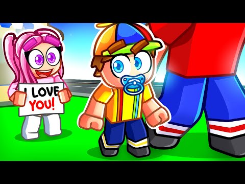 Baby Daisy Has A CRUSH On Baby Johnny In Roblox…