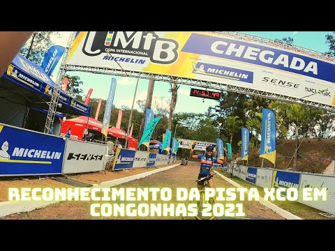 COPA CIMTB CONGONHAS 2021 RECONHECIMENTO DA PISTA XCO | QUEDA ASSUSTADORA DA KARINA SANTA FÉ