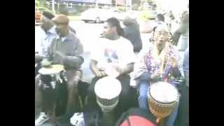 preview picture of video 'Drummers & Dancer - Adam Clayton Powell Jr State Office Bldg - Village of Harlem - 02 - AK000035.AVI'