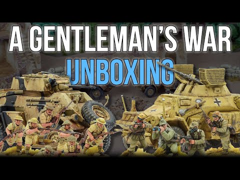 Warlord Games - A Gentleman's War Starter Set unboxing and review