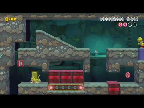 Gimmick Cavern by StarC125 - Super Mario Maker 2 - No Commentary 1bv