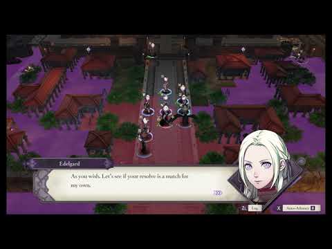 Fire Emblem Three Houses - Constance vs Edelgard Unique Dialogue - Chapter 12 - To War
