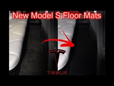 New Tesla Model S Floormats!