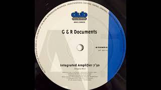 G&R Documents – Integrated Amplifier (Original Mix)-1999