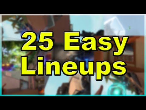 25 ESSENTIAL VALORANT LINEUPS [All Maps and All Agents]