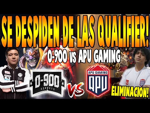 0-900 vs APU GAMING [BO1] - ELIMINACION! "Kingteka vs Nigth" - Open Qualifier DPC SA 2021 DOTA 2