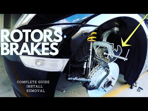 CHANGE Rotors  McDermott Brakes - Infiniti G35 Money Bag Nissan 350z [COMPLETE GUIDE]