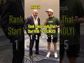 TRIPLE H Ranks Foods That Start With “H”! Which Is Best? #shorts #food #tripleh #wwe #ranking