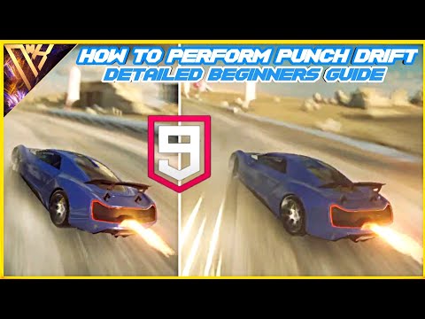 Asphalt 9 | How to Punch Drift | Detailed Beginners guide | Instructions guide