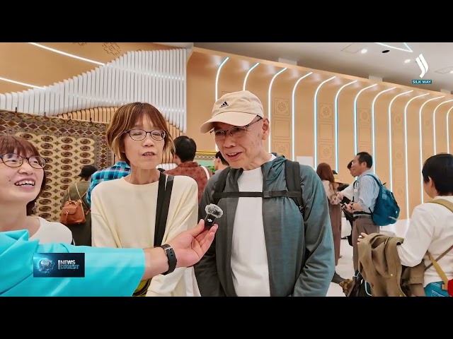 EXPO-2025 көргөзмөсүндө Түркмөнстандын улуттук павильонуна келгендердин катары калың