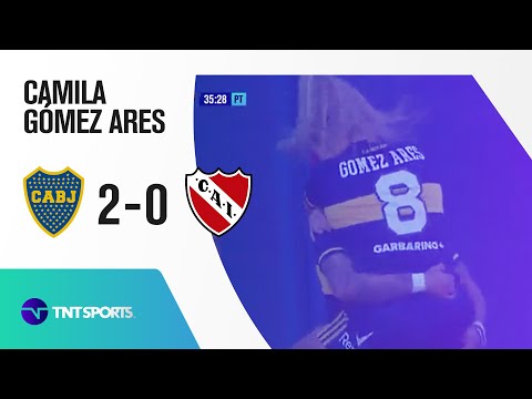 Gol de Camila Gómez Ares (2-0) Boca vs Independiente | Cuartos de Final - Torneo Apertura 2021