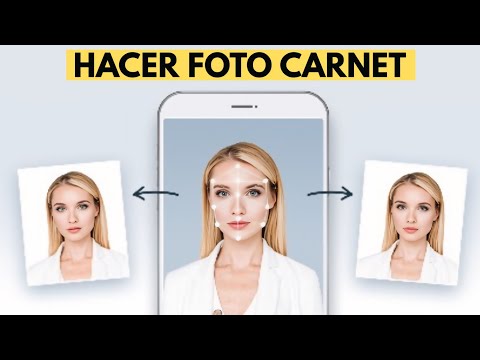 Cómo hacer una Foto CARNET en Android/ iPhone Gratis ✅ 2025