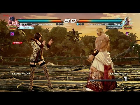 Grass Toucher (Anna) vs Rimmey (Geese) - Tekken 7