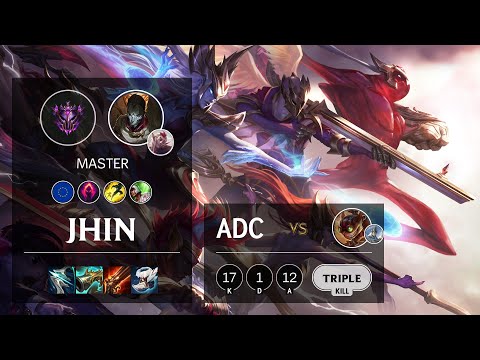 Jhin ADC vs Ziggs - EUW Master Patch 11.14