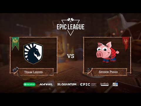 Team Liquid vs Spider Pigzs, EPIC League Season 2, bo3, game 2 [Adekvat & Mortalles]