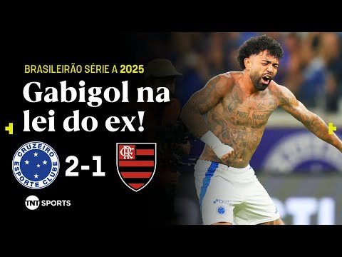 GABIGOL DECIDE NO ÚLTIMO MINUTO, CRUZEIRO VENCE O FLA E ENTRA NO G-4! CRUZEIRO 2X1 FLAMENGO