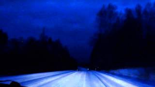 preview picture of video 'Luminen tie, upeat maisemat - Heinolantie, Pertunmaa 10.01.2015'