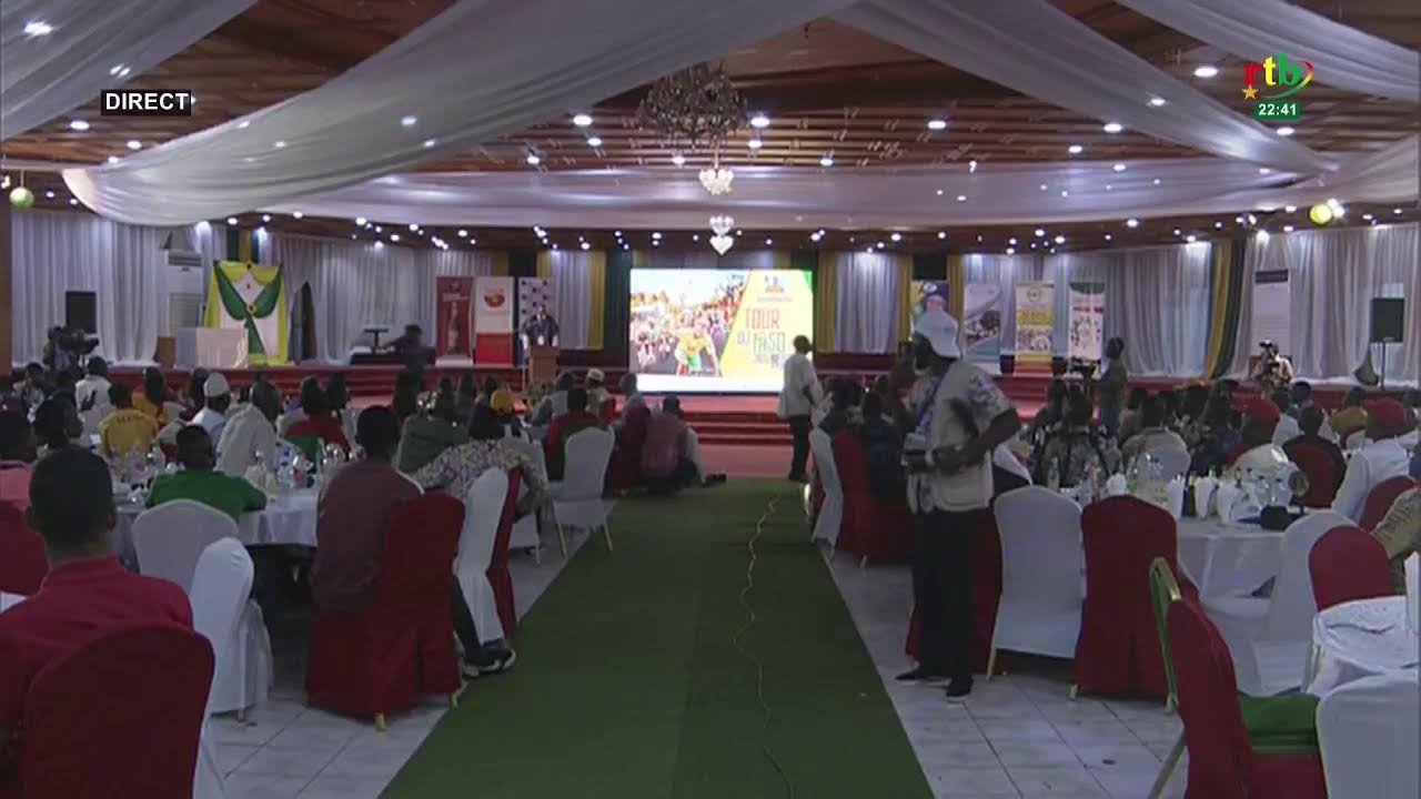 RTB -  Cyclisme : cérémonie de remise des prix du Tour du Faso 2025