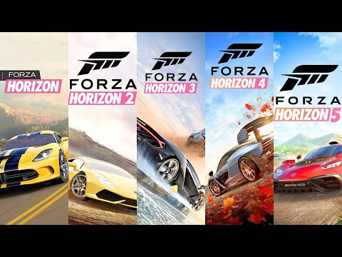 FORZA HORIZON Series - Full Gameplay Walkthrough / ALL Five Games in One Video [2K/60FPS]