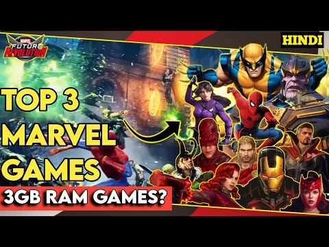 Marvel Future Revolution | Best Marvel Games 3Gb Ram | Top 3 Best Marvel Games Android & Ios Hindi 🔥