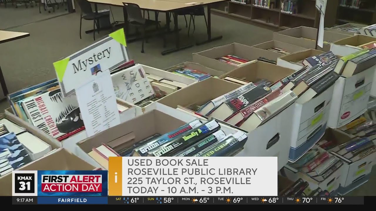Used Book Sale, 9am