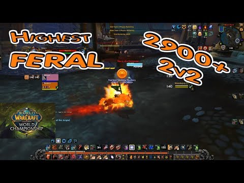 FERAL ARENA  2900+  BfA / Highest Feral Season 2