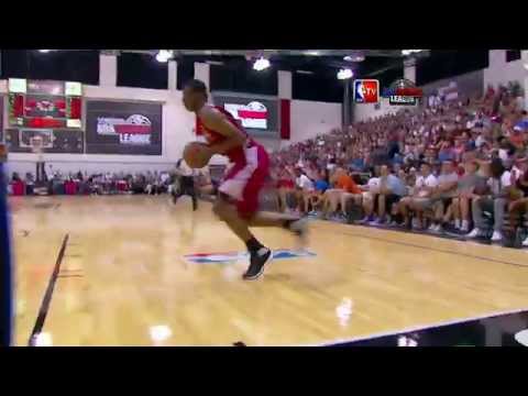 Andrew Wiggins Block on Parker Leads to And 1