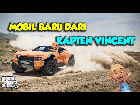 Mobil Gurun hadiah dari kapten Vincent, buat trek trekan Upin - GTA V Upin Ipin Episode Terbaru 163