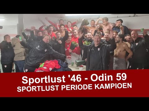 Sportlust '46 Periode kampioen Sportlust '46 - Odin 59
