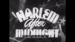 &quot; HARLEM AFTER MIDNIGHT &quot;  1947 JAZZ VOCALIST BILLY ECKSTINE   AFRICAN AMERICAN BIG BAND XD13524