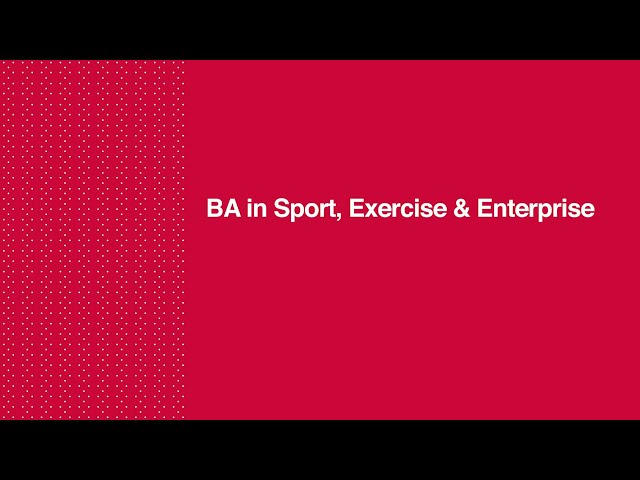 DkIT Sports, Exercise & Enterprise - DK867